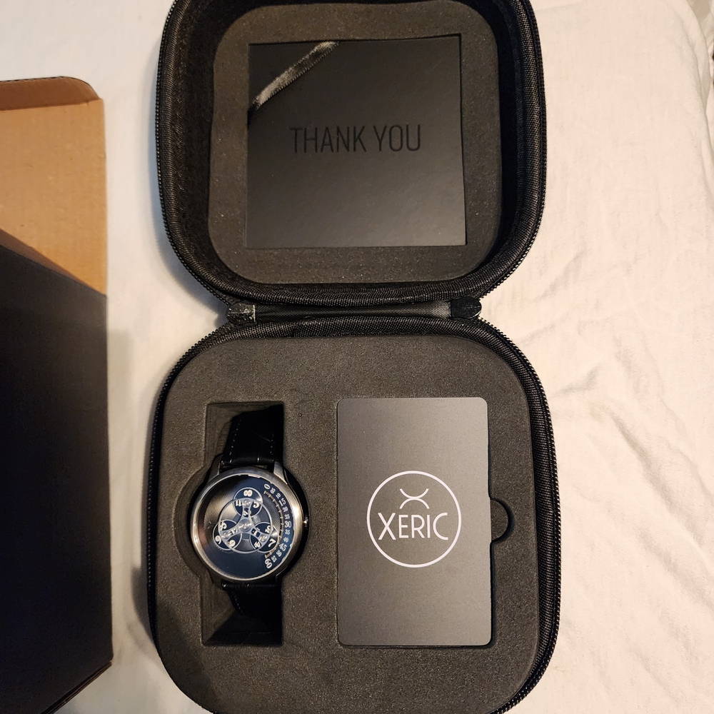 Black and Blue Men's Watch